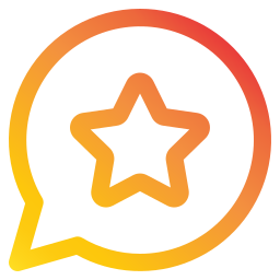 Starred message icon