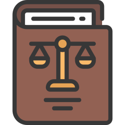 Law book icon