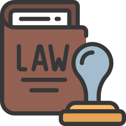 Law book icon