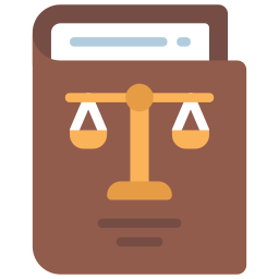 Law book icon