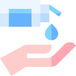 gel de manos icono
