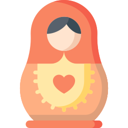 Matryoshka doll icon