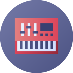 synthesizer icon