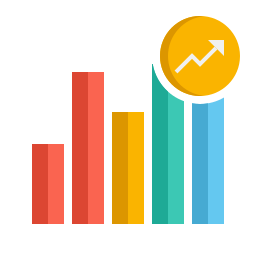 Bar graph icon