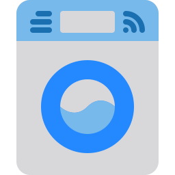 Smart washing machine icon