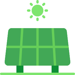 panel słoneczny ikona