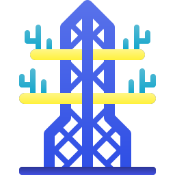 elektrische paal icoon