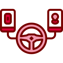 스티어링 휠 icon