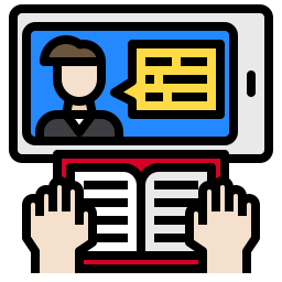 Online learning icon