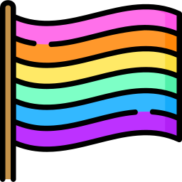 bandeira do arco-íris Ícone