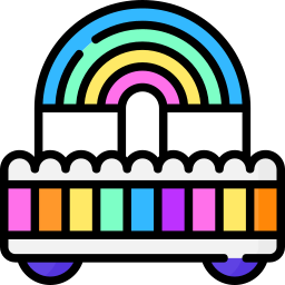 Pride parade icon