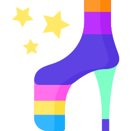 Platform shoes icon