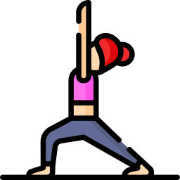 Yoga pose icon