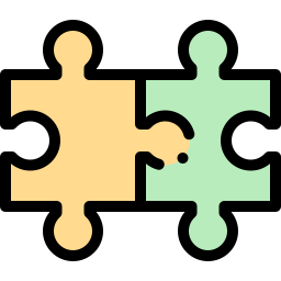 puzzelstukje icoon