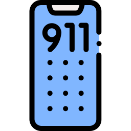 911 call icon