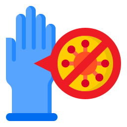 Hand glove icon