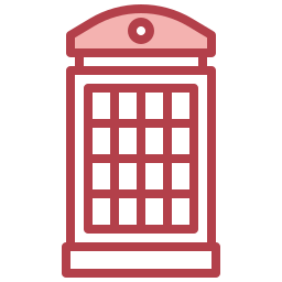 Phone booth icon