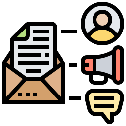 Email marketing icon