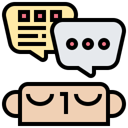 Inner dialogue icon