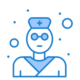 asistente médico icono