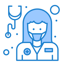 Medical assistant icon