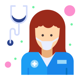 Medical assistant icon