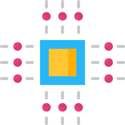 microprocesador icono