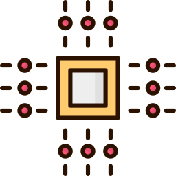 microprocessor icoon