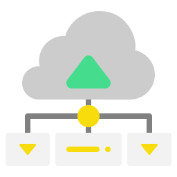 serwer w chmurze ikona