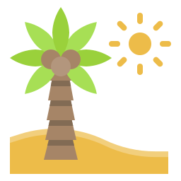 Palm tree icon