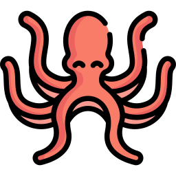 pulpo icono