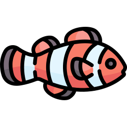 Clown fish icon