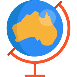 Earth globe icon