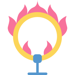 anello di fuoco icona