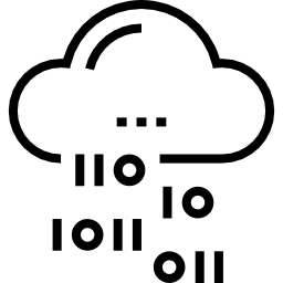 Cloud computing icon