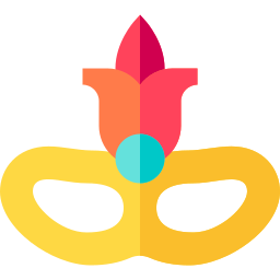 maska karnawałowa ikona