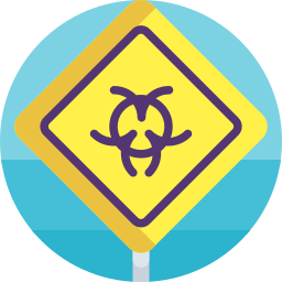 biohazard teken icoon