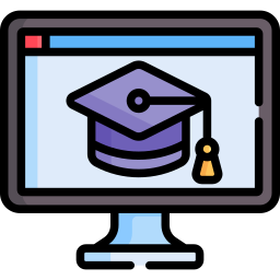 Online learning icon