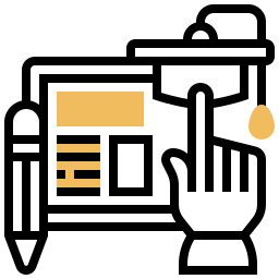 formazione scolastica icona