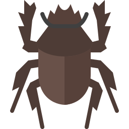 escarabajo de estiércol icono