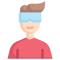 okulary wirtualnej rzeczywistości ikona