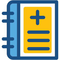 Medical book icon