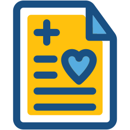 Medical report icon