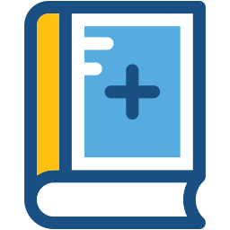 Medical book icon