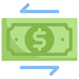 Transfer money icon