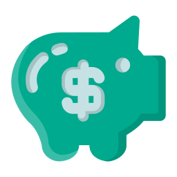 Piggy bank icon