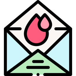 Blood drop icon