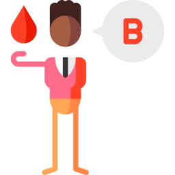 Blood type b icon