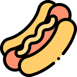 hotdog icoon