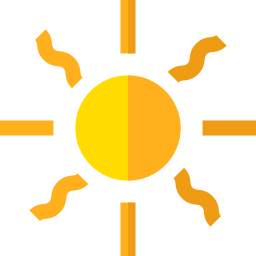 soleil Icône